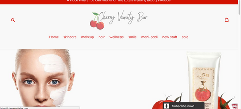 Cherry Vanity Bar